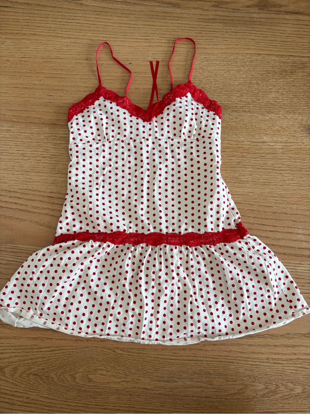Frankie’s bikinis polka dot dress
